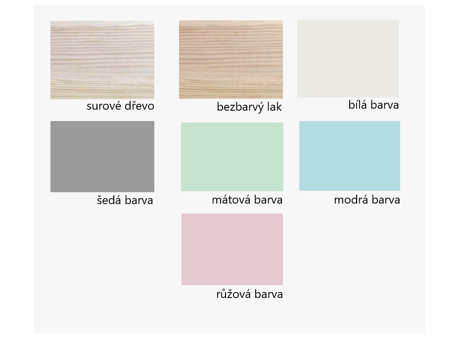 Dětská domečková Montessori postel z masivu borovice BIANCO DUO - 180x80 cm