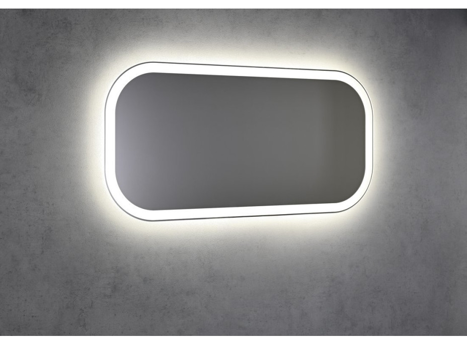 Sapho MANOR zrcadlo s LED osvětlením 50x100cm MN500