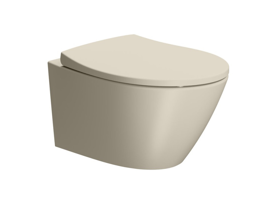 GSI MODO závěsná WC mísa, Swirlflush, 37x52cm, creta dual-mat 981608