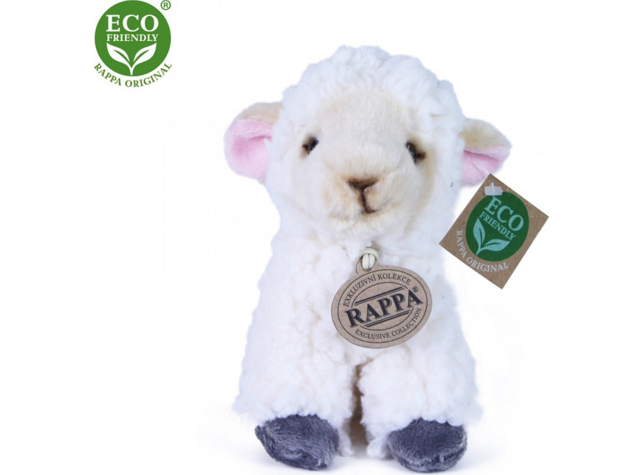 Rappa Plyšová ovce sedící 16 cm ECO-FRIENDLY