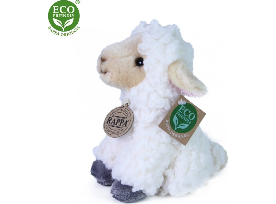 Rappa Plyšová ovce sedící 16 cm ECO-FRIENDLY