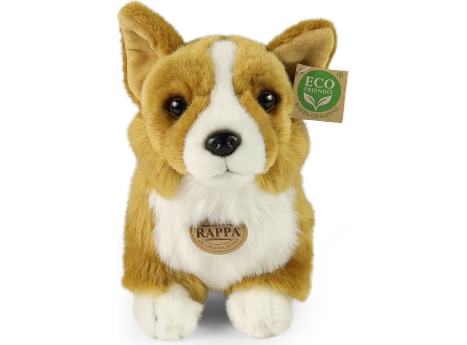Rappa Plyšový pes corgi 32 cm ECO-FRIENDLY