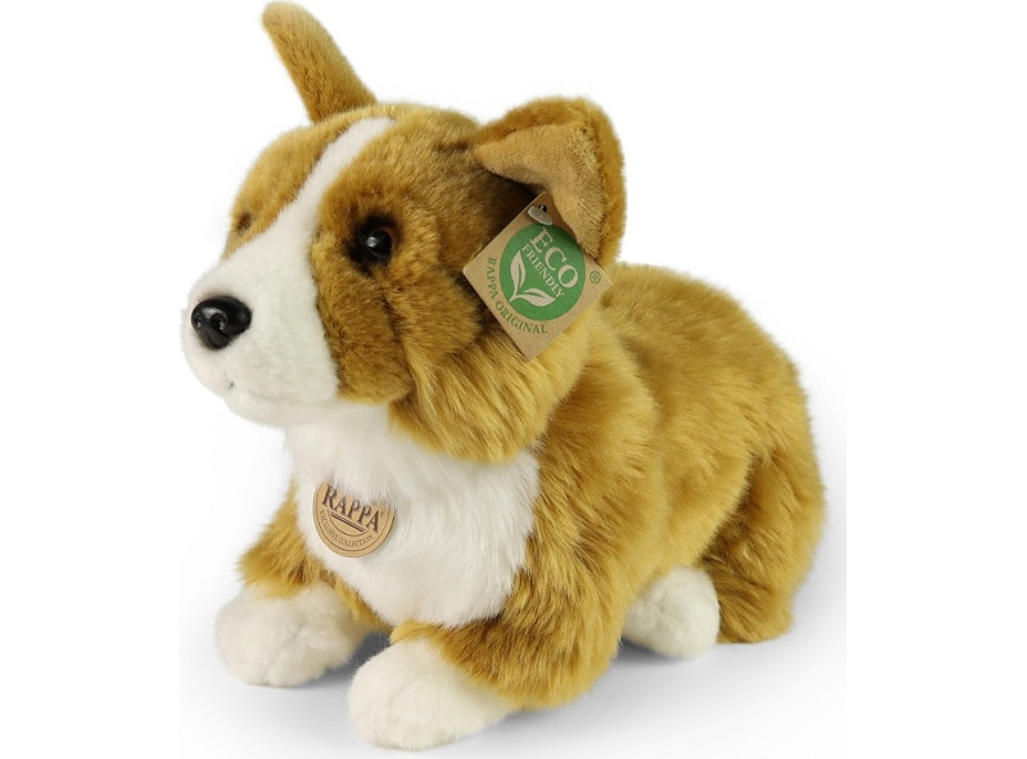 Rappa Plyšový pes corgi 32 cm ECO-FRIENDLY