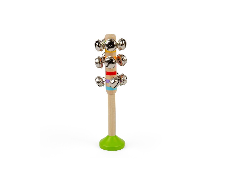 Bigjigs Toys Rolničky 1 ks zelená