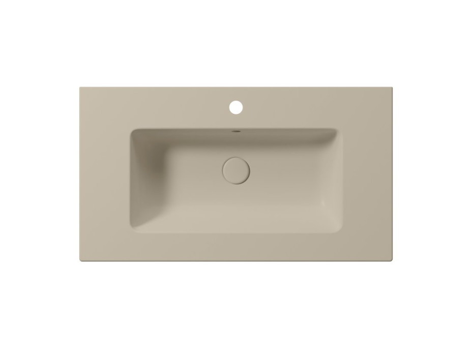 GSI PURA keramické umyvadlo Slim 82x46cm, creta mat 8885108