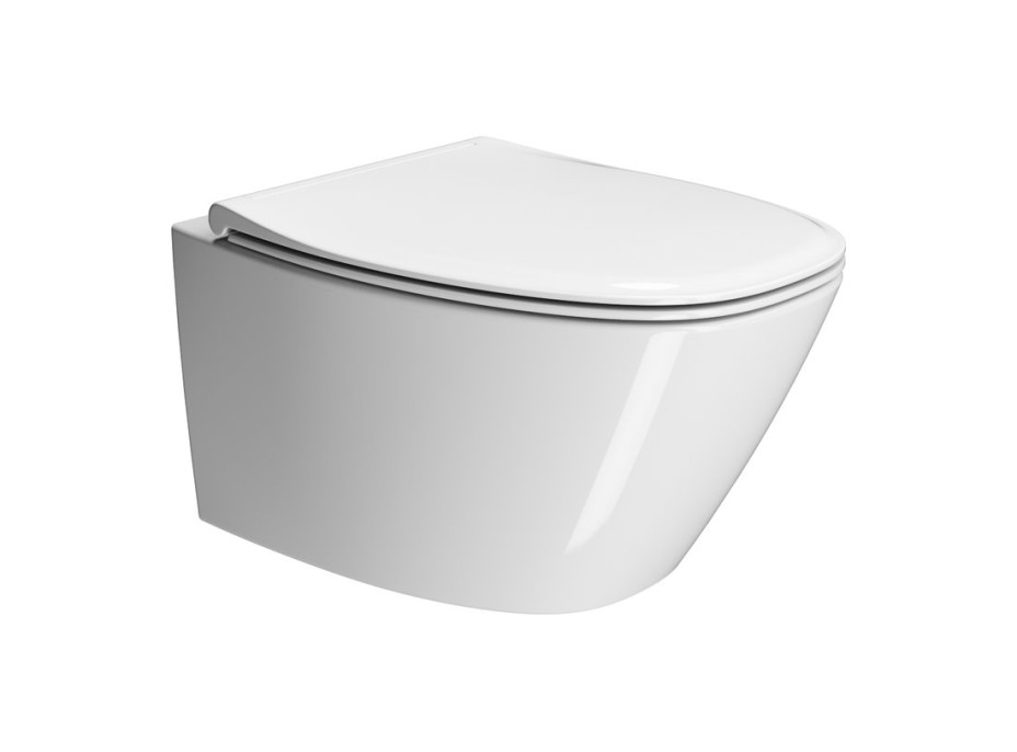 GSI MODO závěsná WC mísa, Swirlflush, 37x54cm, bílá ExtraGlaze 841511