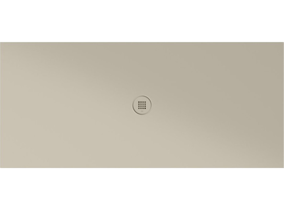 GSI Keramická sprchová vanička, obdélník 180x80x2cm, creta mat 46180808