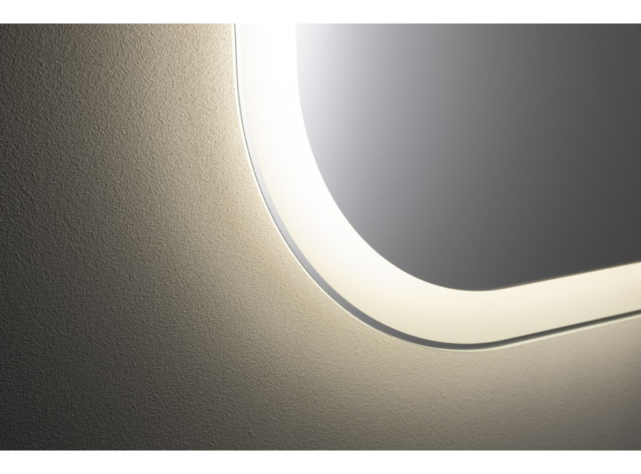 Sapho MANOR zrcadlo s LED osvětlením 50x100cm MN500