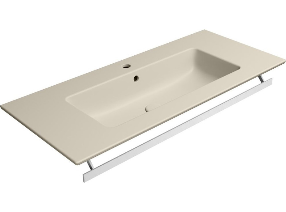 GSI PURA keramické umyvadlo Slim 102x46cm, creta mat 8886108