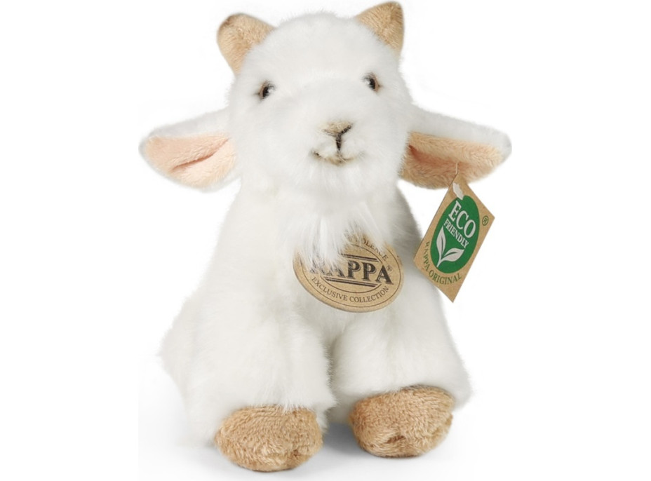 Rappa Plyšová koza sedící 16 cm ECO-FRIENDLY