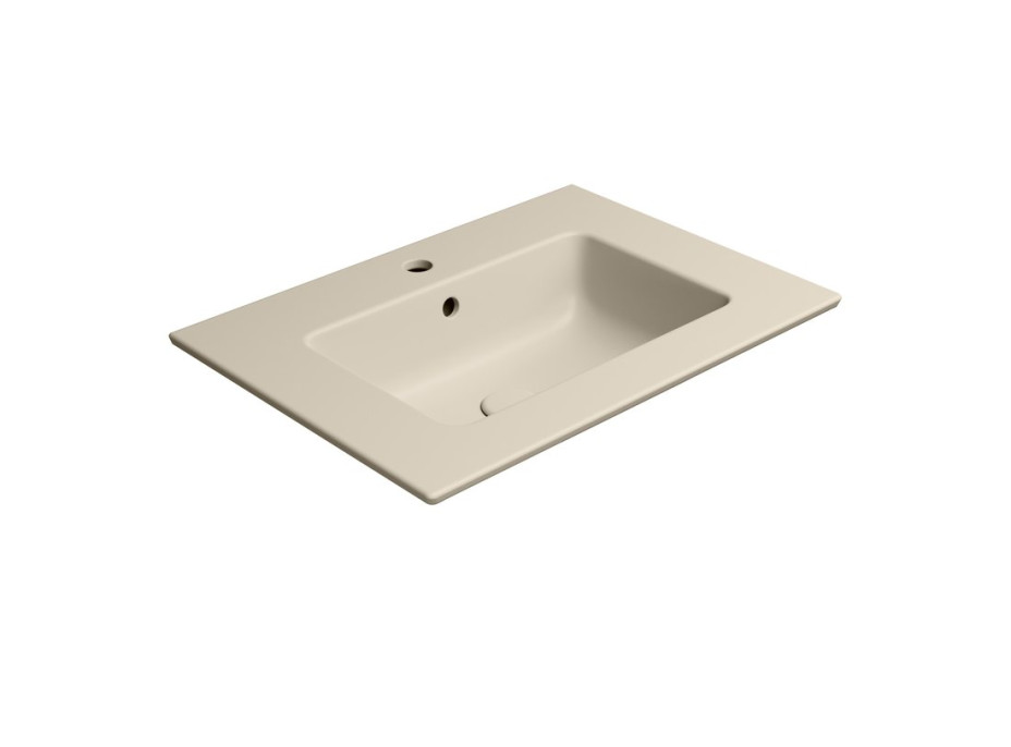 GSI PURA keramické umyvadlo Slim 62x46cm, creta mat 8884108