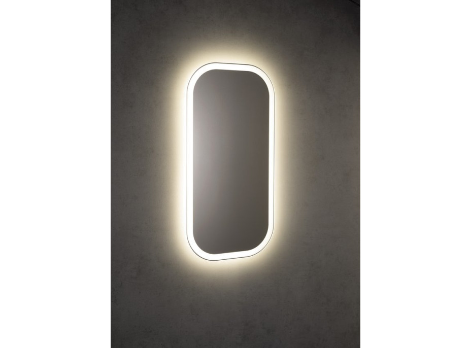 Sapho MANOR zrcadlo s LED osvětlením 50x100cm MN500