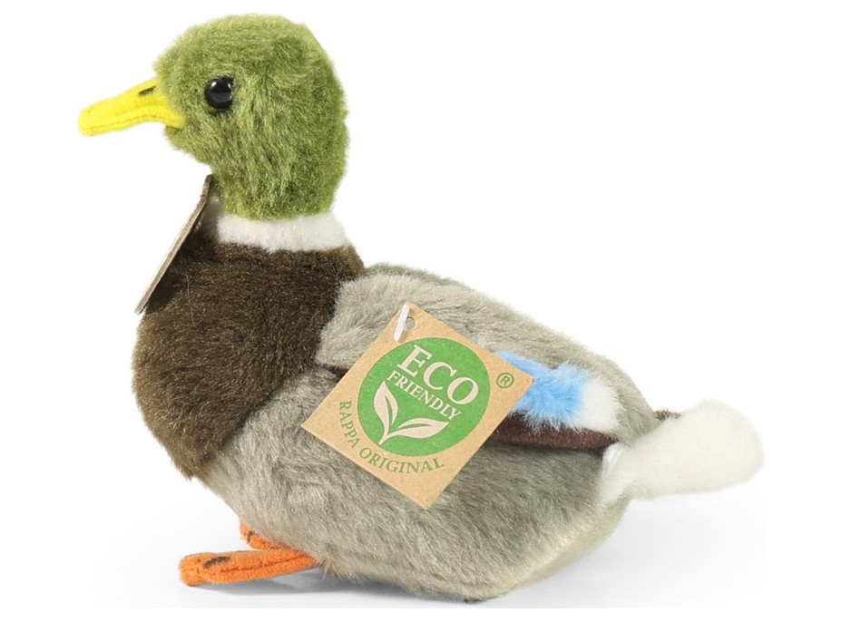 Rappa Plyšová kachna divoká 13 cm ECO-FRIENDLY