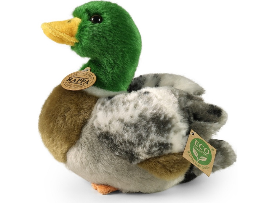Rappa Plyšová kachna divoká 20 cm ECO-FRIENDLY