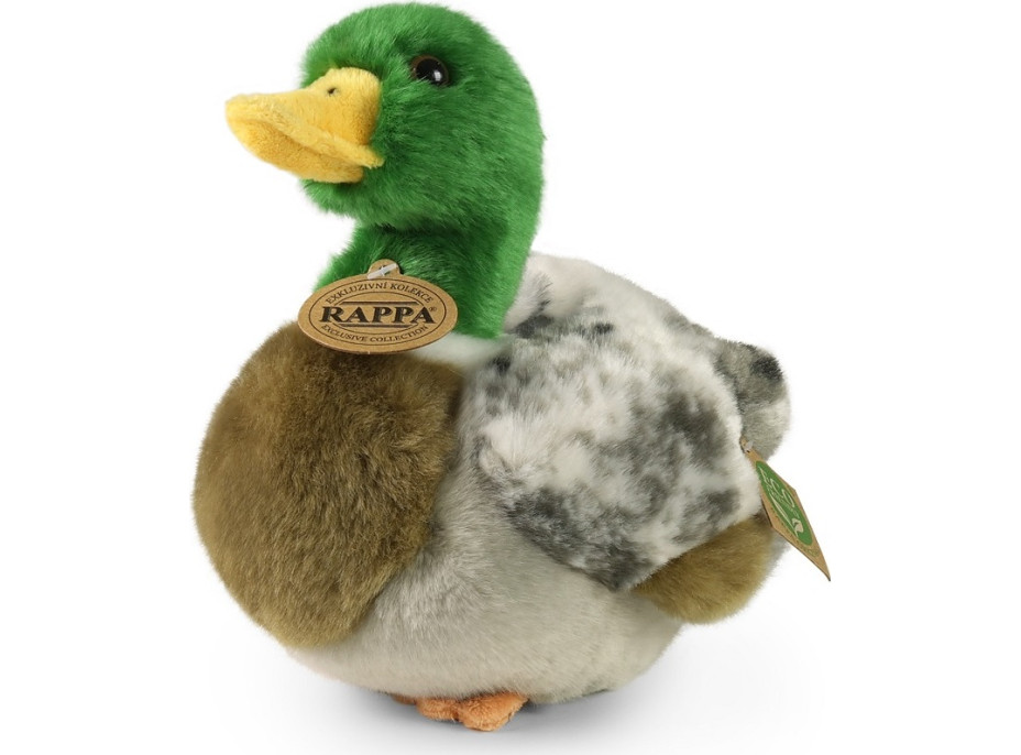 Rappa Plyšová kachna divoká 20 cm ECO-FRIENDLY