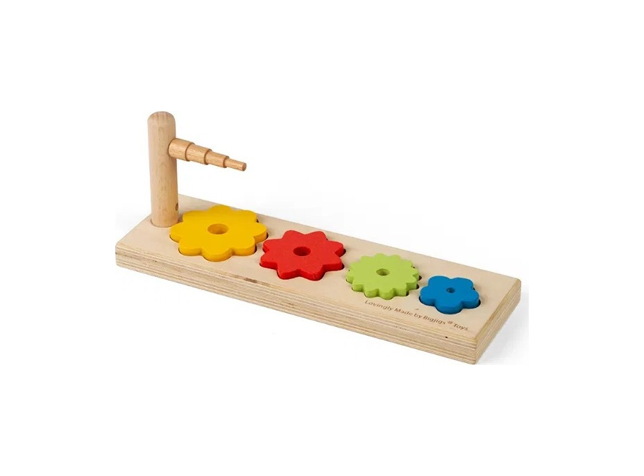Bigjigs Toys Vkládačka květy
