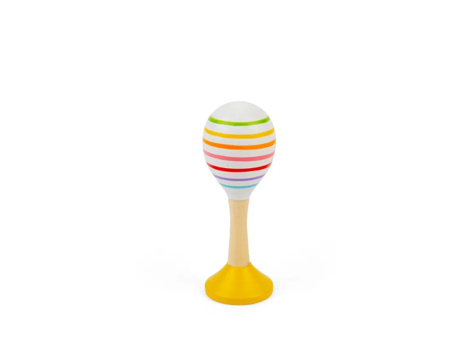 Bigjigs Toys Rumba koule junior sada 2 ks žlutá