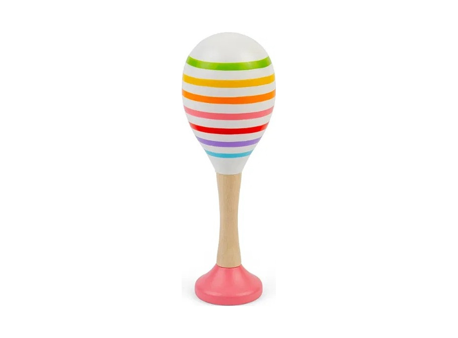 Bigjigs Toys Rumba koule sada 2 ks růžová