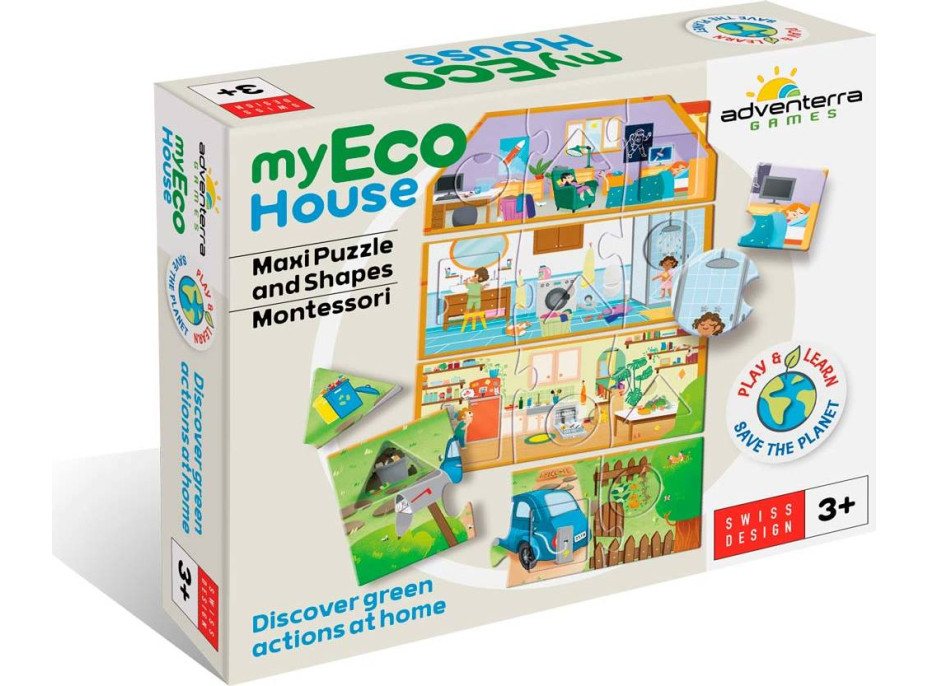 Vzdělávací eko puzzle | MŮJ EKO DŮM