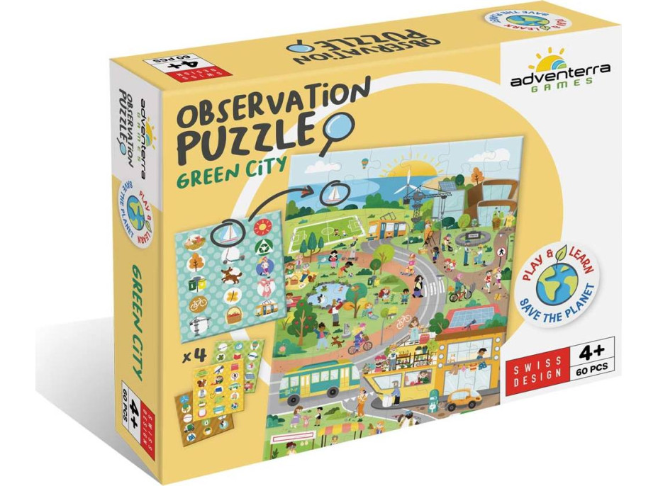 Vzdělávací eko puzzle | EKOLOGICKÉ MĚSTO