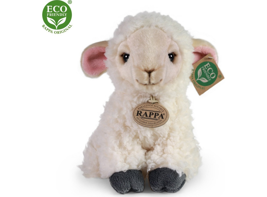 Rappa Plyšová ovce 18 cm ECO-FRIENDLY