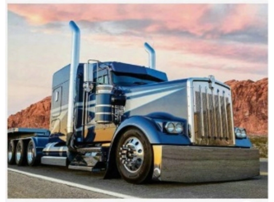 NORIMPEX Diamantové malování Modrý truck 30x40cm