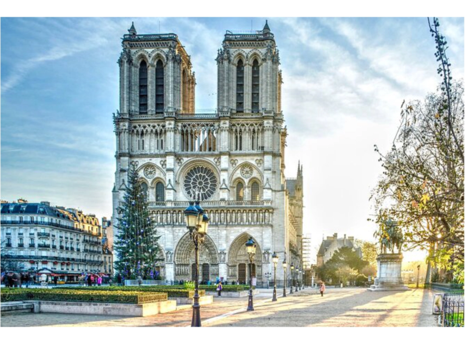 NORIMPEX Diamantové malování Katedrála Notre-Dame 30x40cm