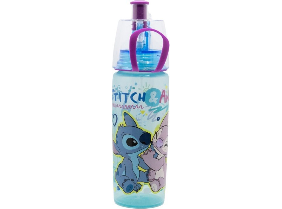 STOR Láhev na pití s rozprašovačem Stitch 575 ml