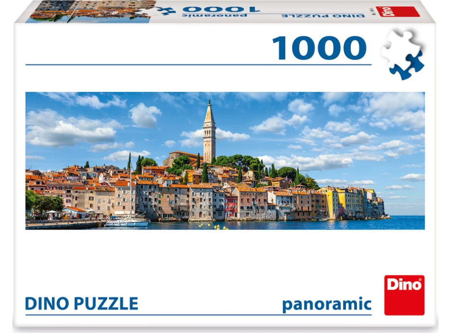 DINO Panoramatické puzzle Přístav Rovinj 1000 dílků