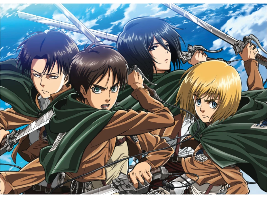 DINO Puzzle Anime: Attack on Titan 1000 dílků
