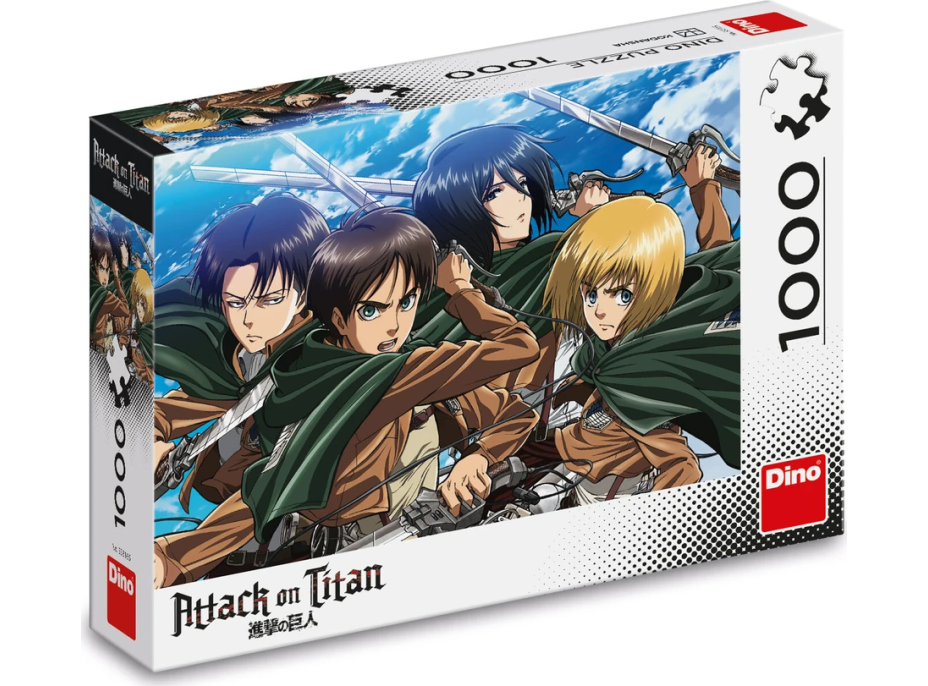 DINO Puzzle Anime: Attack on Titan 1000 dílků