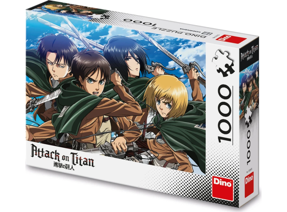 DINO Puzzle Anime: Attack on Titan 1000 dílků