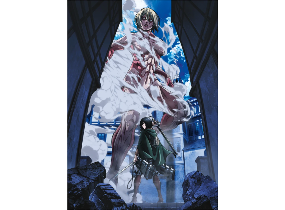 DINO Puzzle Anime: Attack on Titan - Female 1000 dílků