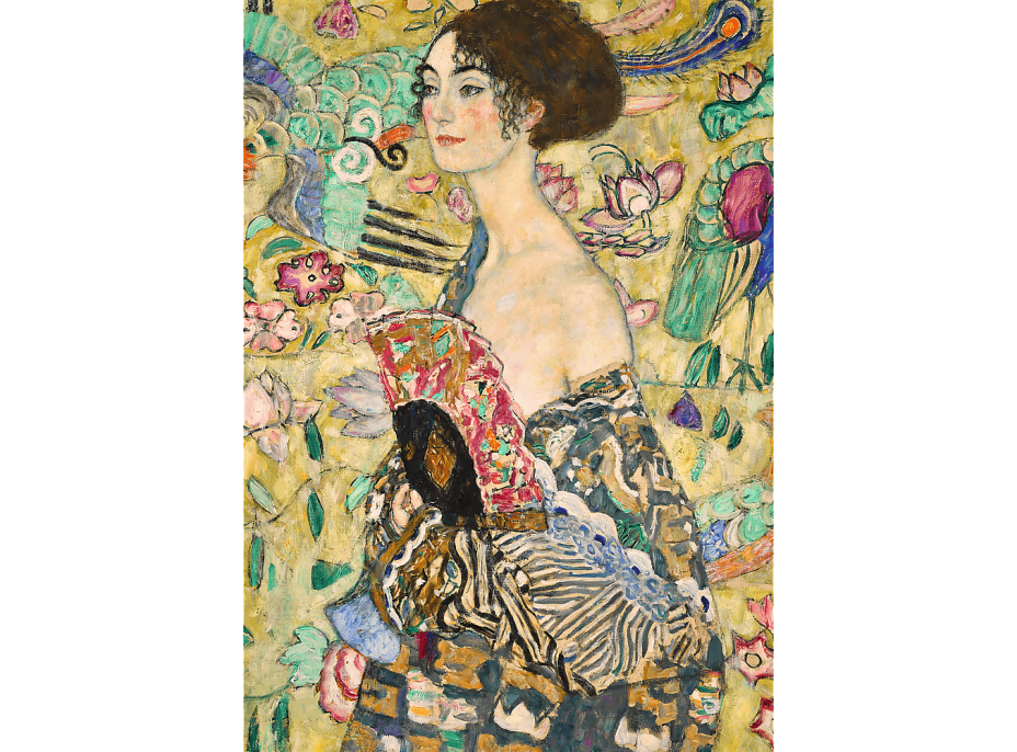 TREFL Puzzle Art Collection: Dáma s vějířem 1000 dílků
