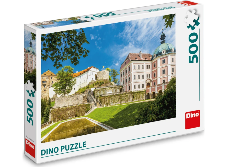 DINO Puzzle Bečov nad Teplou 500 dílků