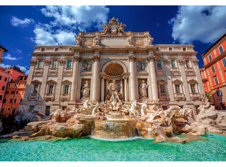 CASTORLAND Puzzle Fontána Di Trevi, Řím 1500 dílků