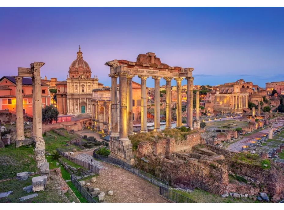 CASTORLAND Puzzle Forum Romanum, Itálie 1000 dílků