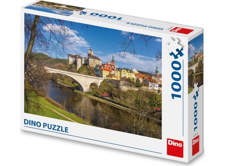 DINO Puzzle Hrad Loket 1000 dílků