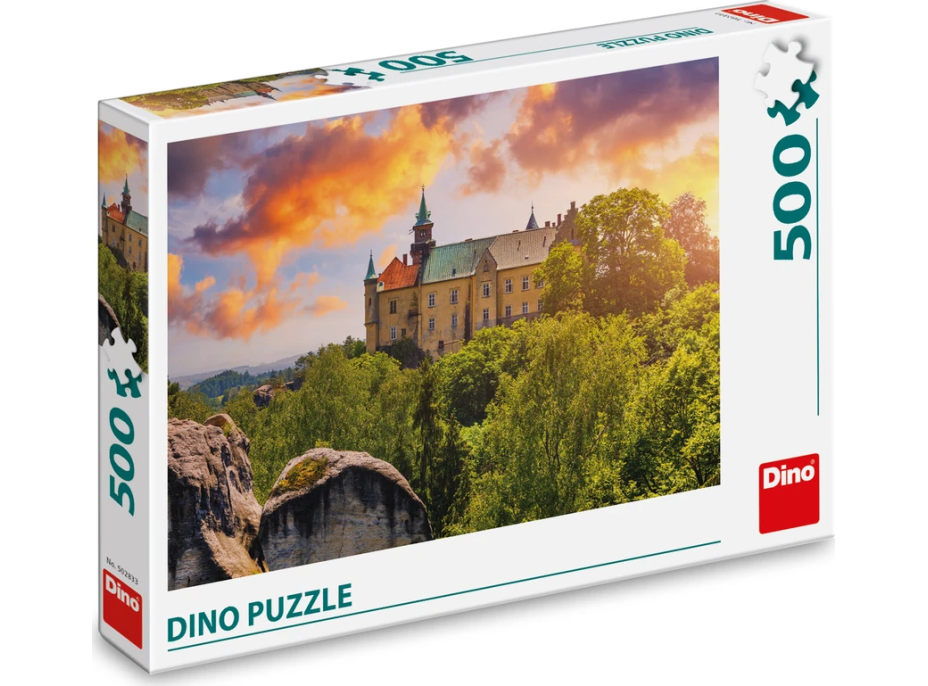 DINO Puzzle Hrubá skála 500 dílků