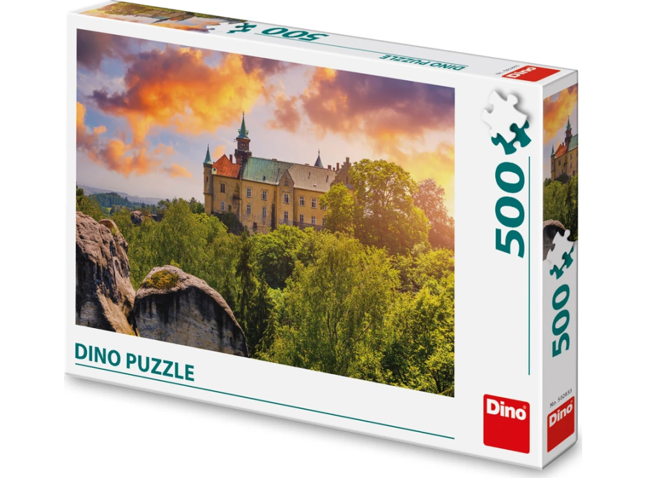 DINO Puzzle Hrubá skála 500 dílků