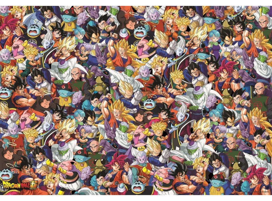 CLEMENTONI Puzzle Impossible: Dragon Ball 1000 dílků