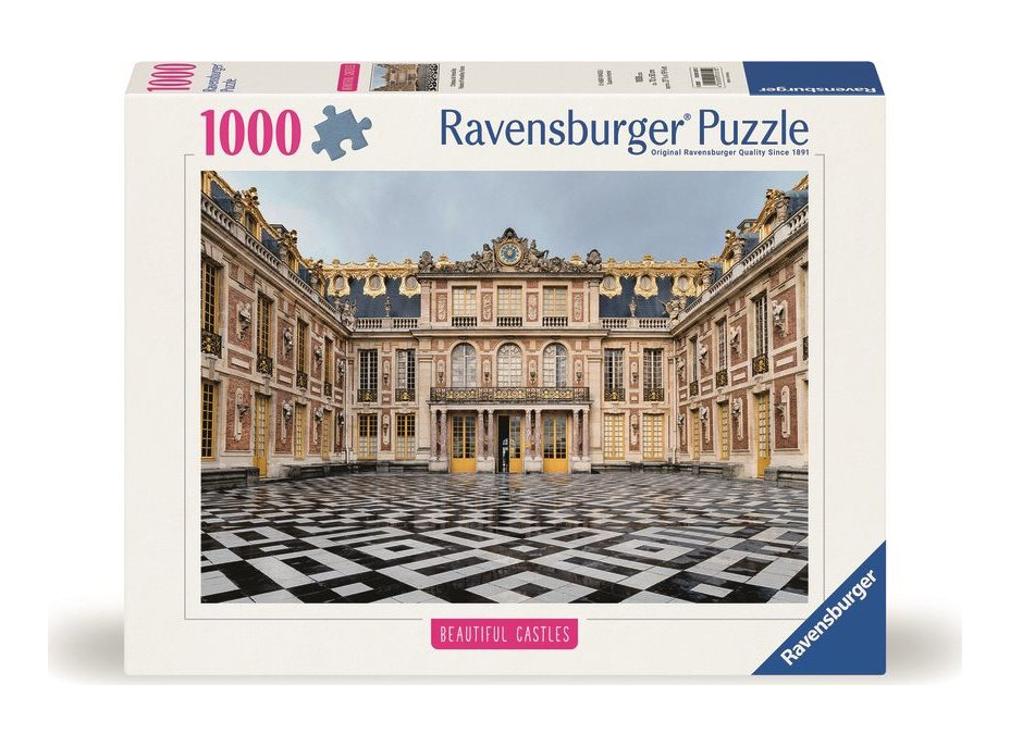 RAVENSBURGER Puzzle Impozantní hrady a zámky: Versailles, Francie 1000 dílků