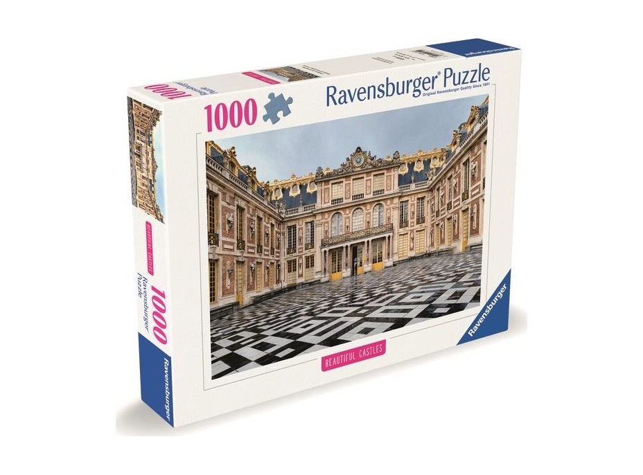 RAVENSBURGER Puzzle Impozantní hrady a zámky: Versailles, Francie 1000 dílků