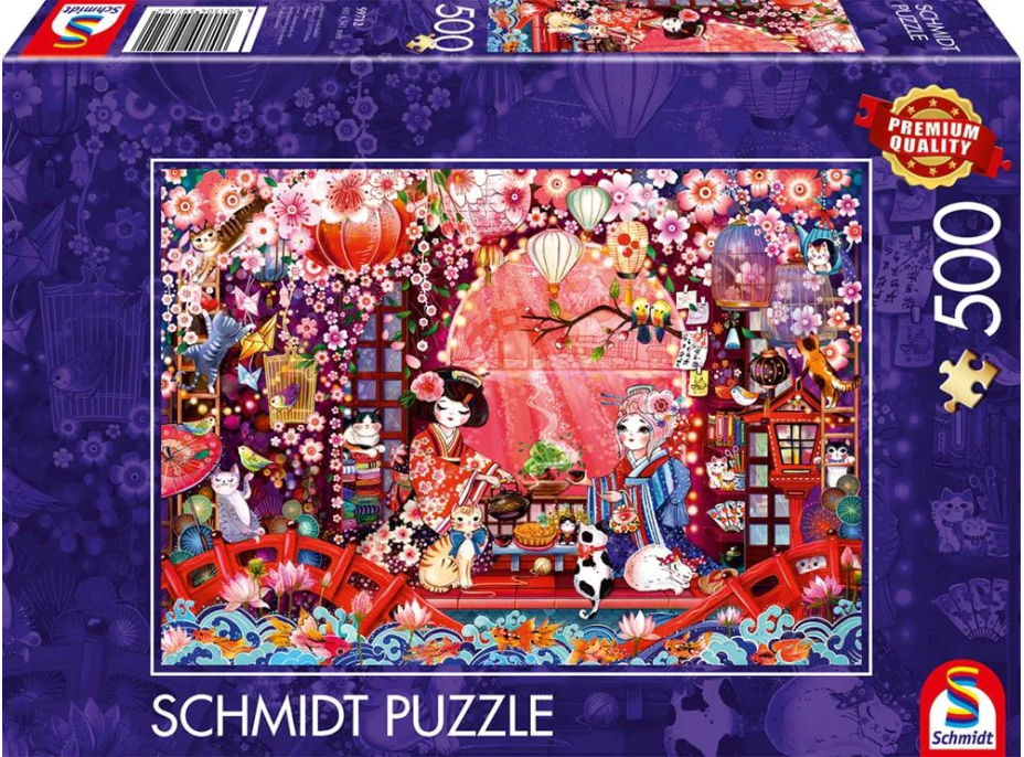SCHMIDT Puzzle Japonský čajový obřad 500 dílků