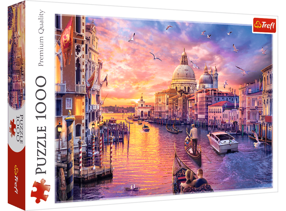 TREFL Puzzle Kouzlo Benátek 1000 dílků