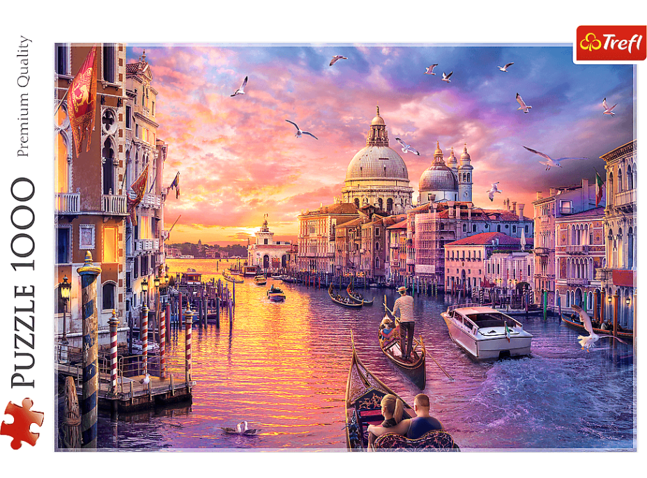 TREFL Puzzle Kouzlo Benátek 1000 dílků