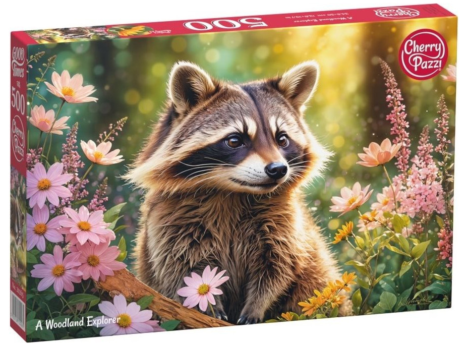 CHERRY PAZZI Puzzle Lesní průzkuník 500 dílků