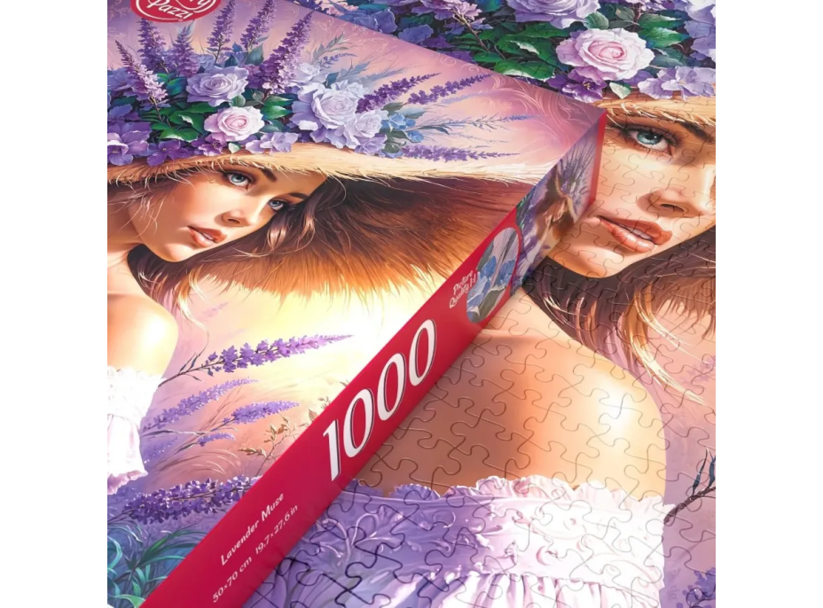 CHERRY PAZZI Puzzle Levandulová múza 1000 dílků