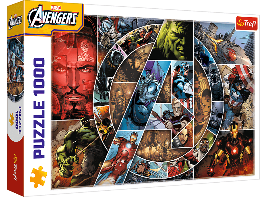 TREFL Puzzle Marvel Avengers: Hrdinové 1000 dílků