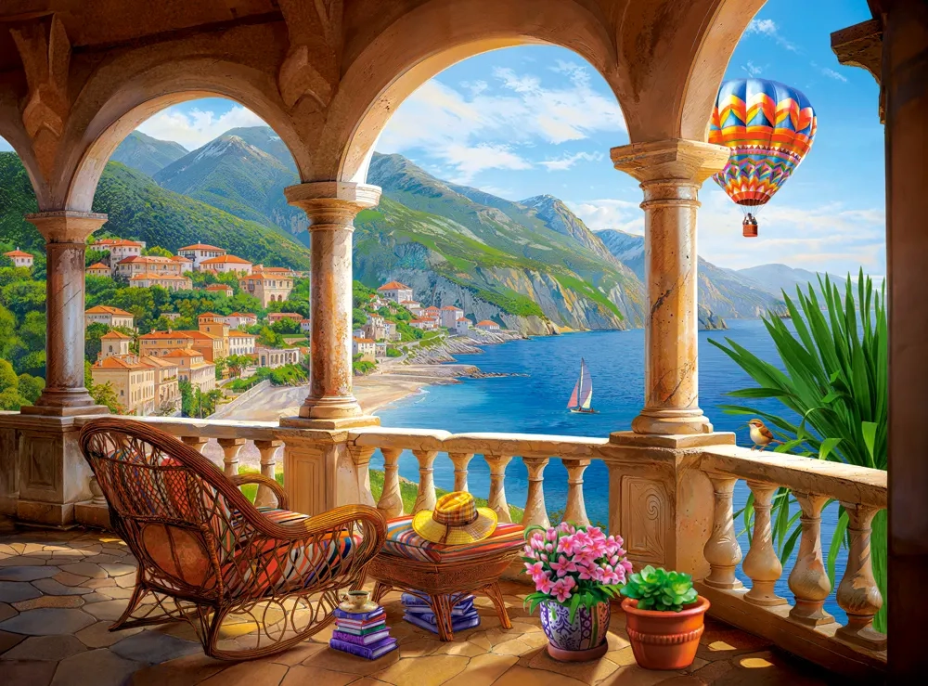 CASTORLAND Puzzle Meditace v Černé Hoře 2000 dílků